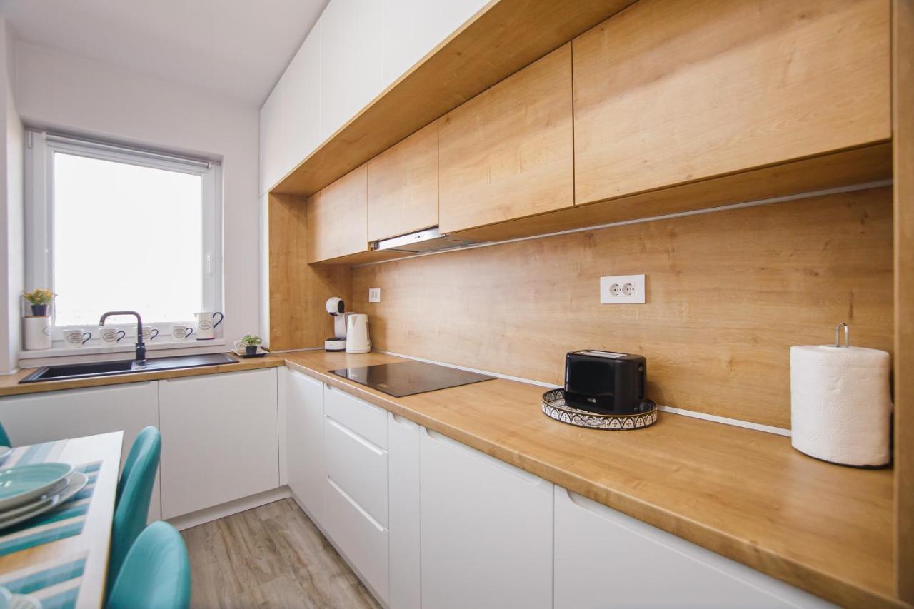 Apartmán Creamy Wood Haven Oradea Exteriér fotografie